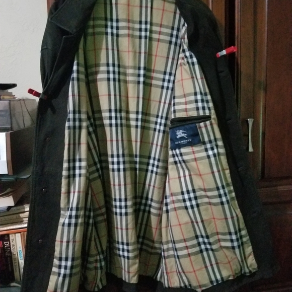 Men's Burberry brown suede leather jacket size XL - Picture 10 of 10